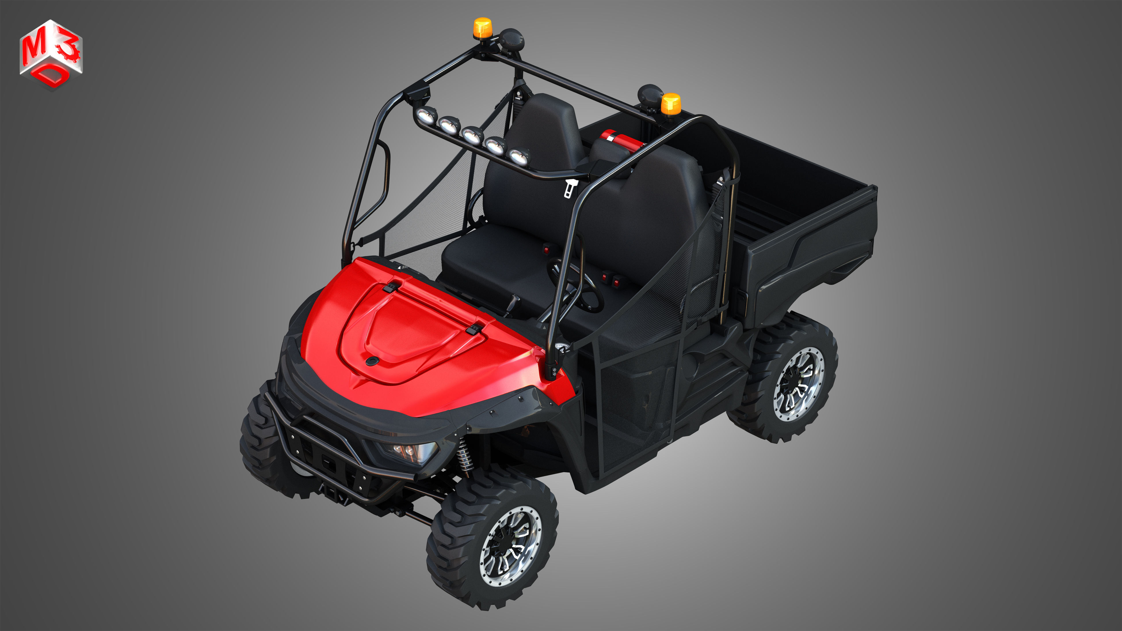  Mahindra 1000 Gas Standard 3D model_6