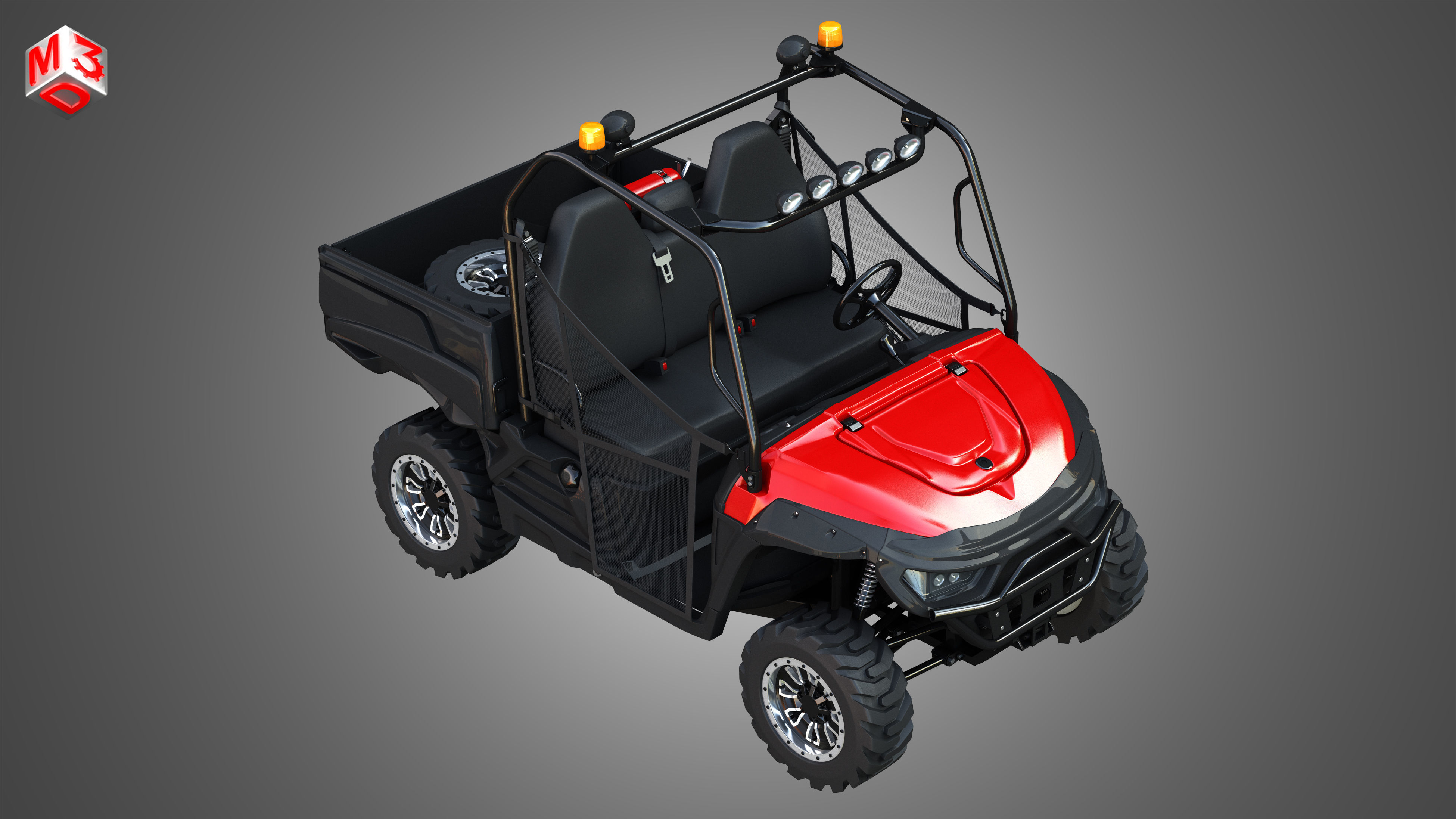  Mahindra 1000 Gas Standard 3D model_8