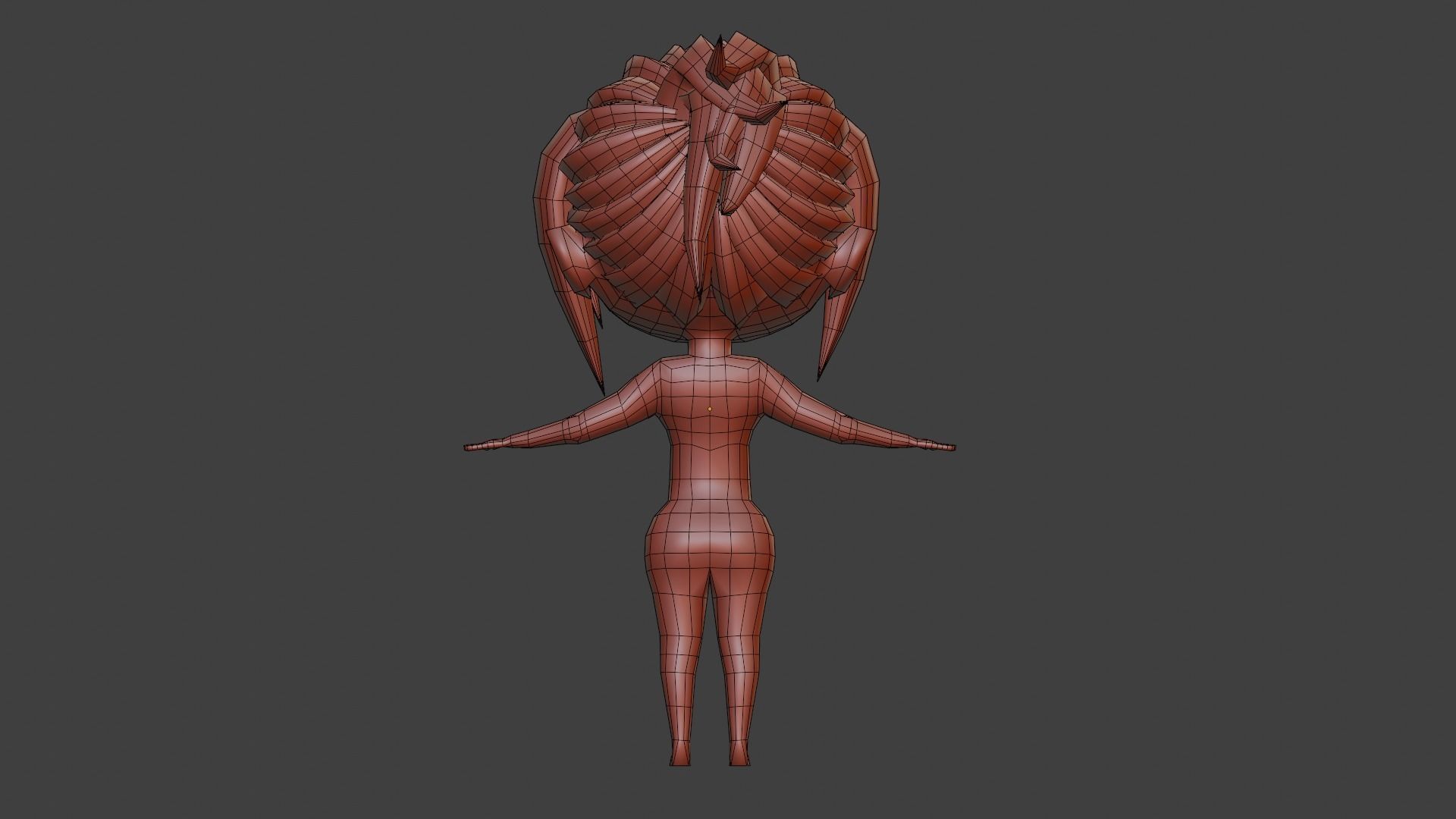 Character chiby Free low-poly 3D model_5