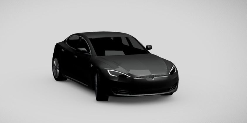 Tesla Model S 3D model_1