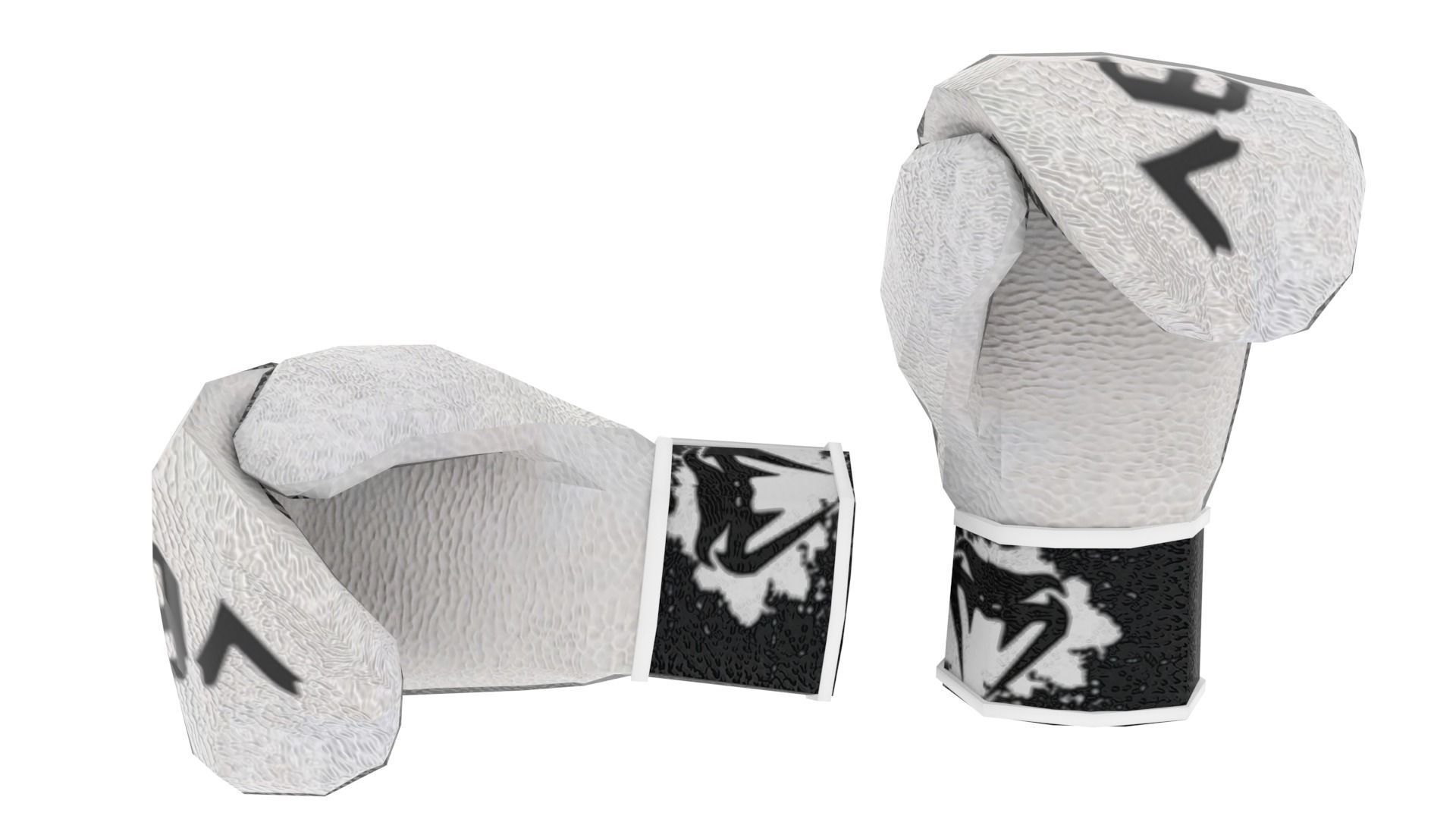 Lowpoly 3D Armaments bow and arrow Low-poly 3D model_7