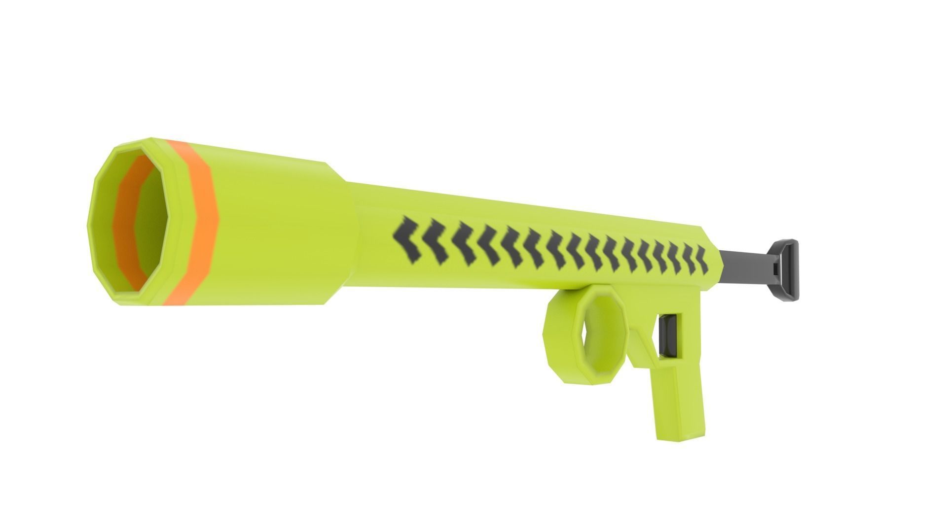 Lowpoly 3D Armaments bow and arrow Low-poly 3D model_18