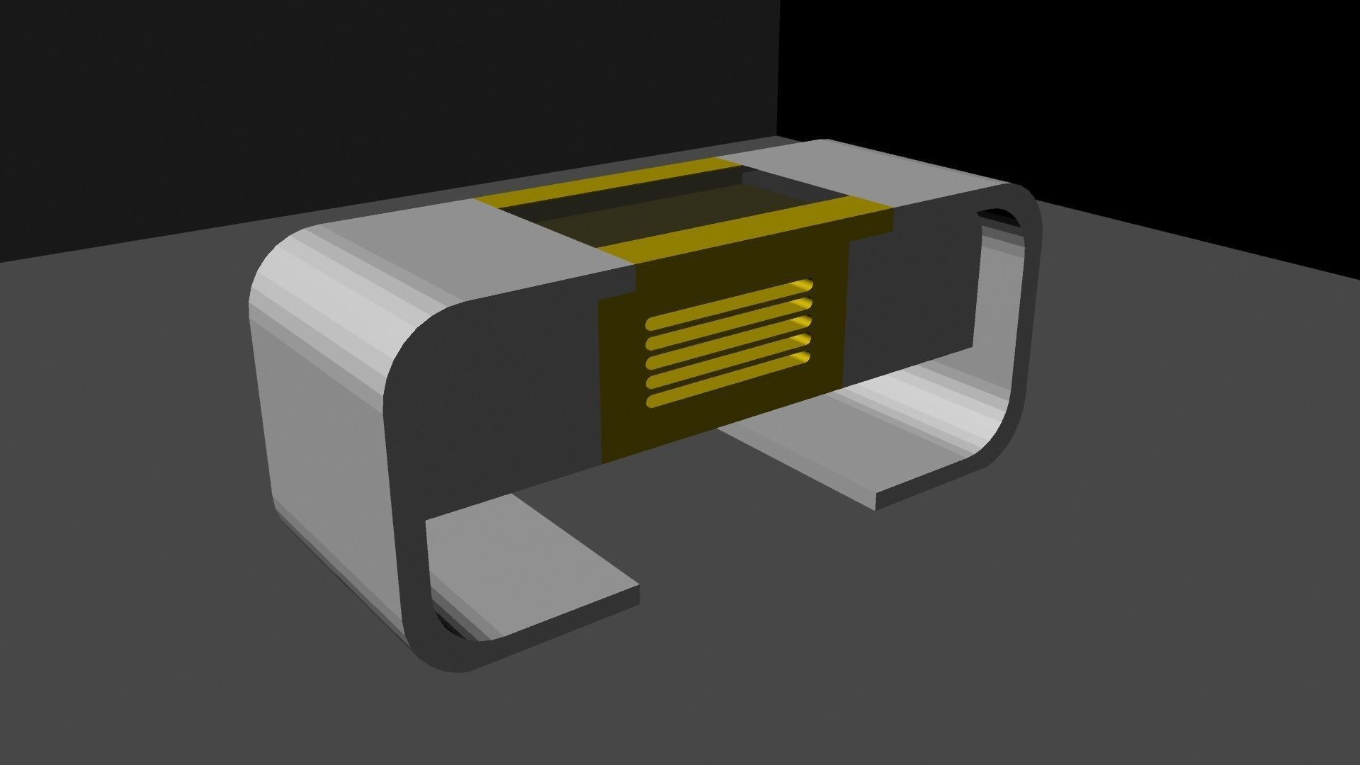 OFFICE TABLE II 3D model_4