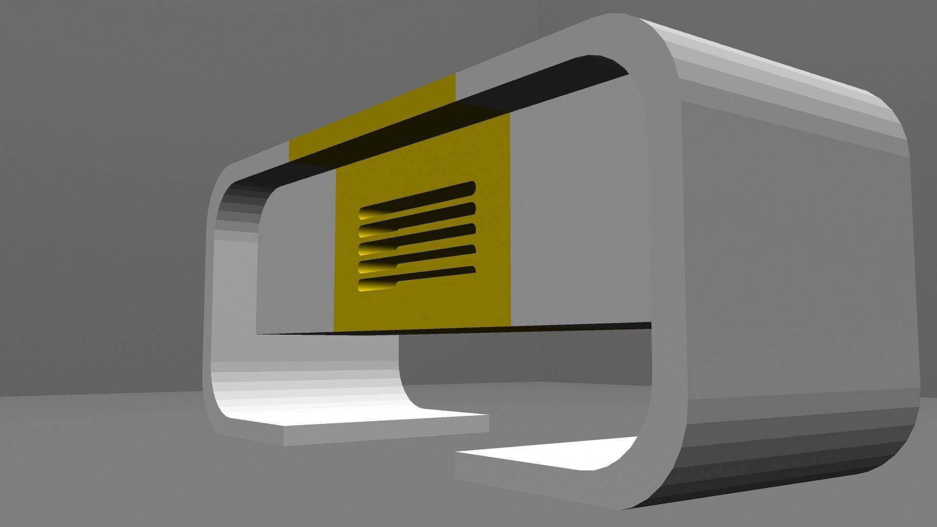 OFFICE TABLE II 3D model_9