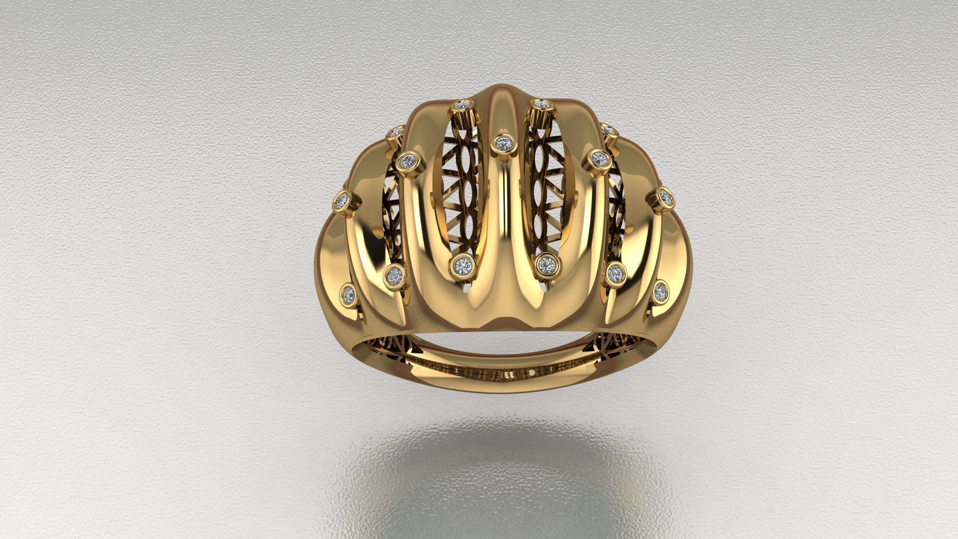 Rings 52 3D print model_1