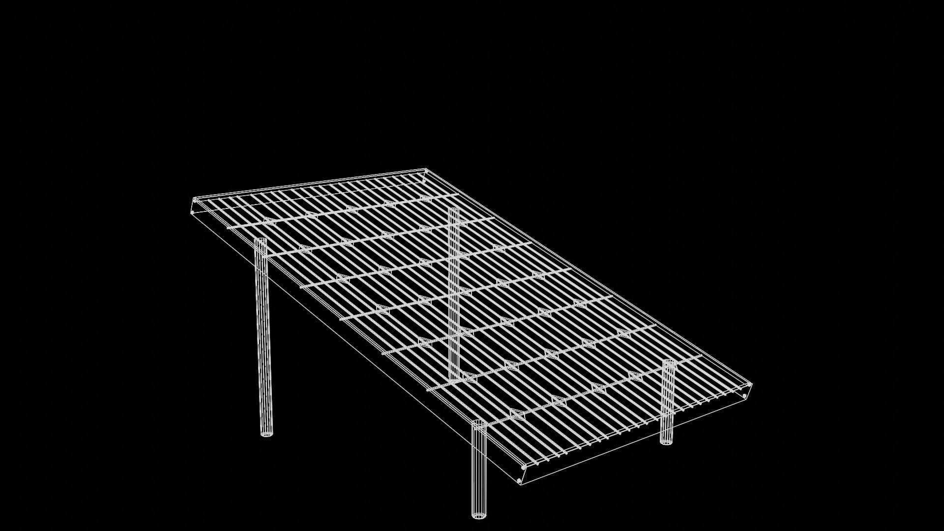 Solar Panel Set Low-poly 3D model_11