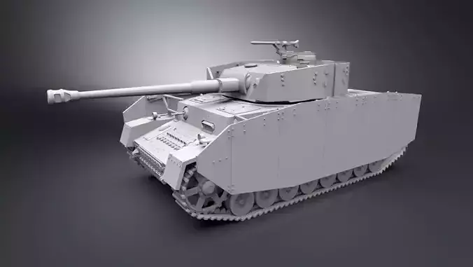 Panzer 4 Scale model