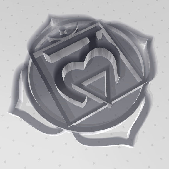 CHAKRA RAIZ - MULADHARA Free 3D print model_9