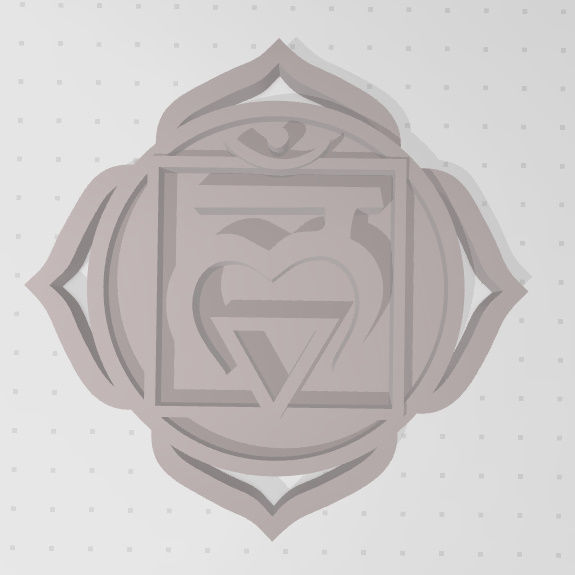 CHAKRA RAIZ - MULADHARA Free 3D print model_18