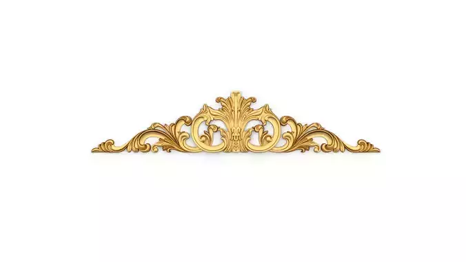 Classic decor ornament 73  3D print model