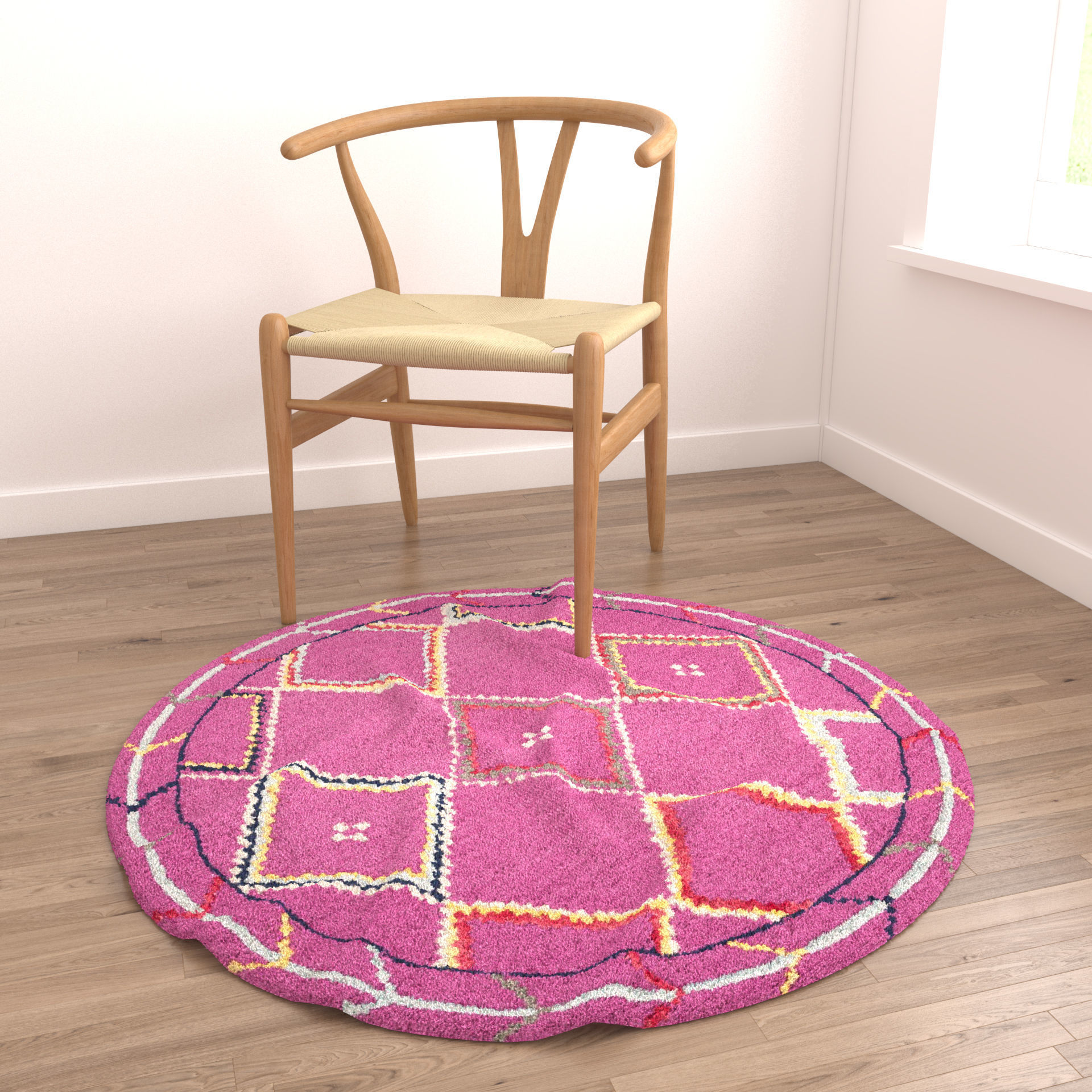 Rugs No 294 Low-poly 3D model_4