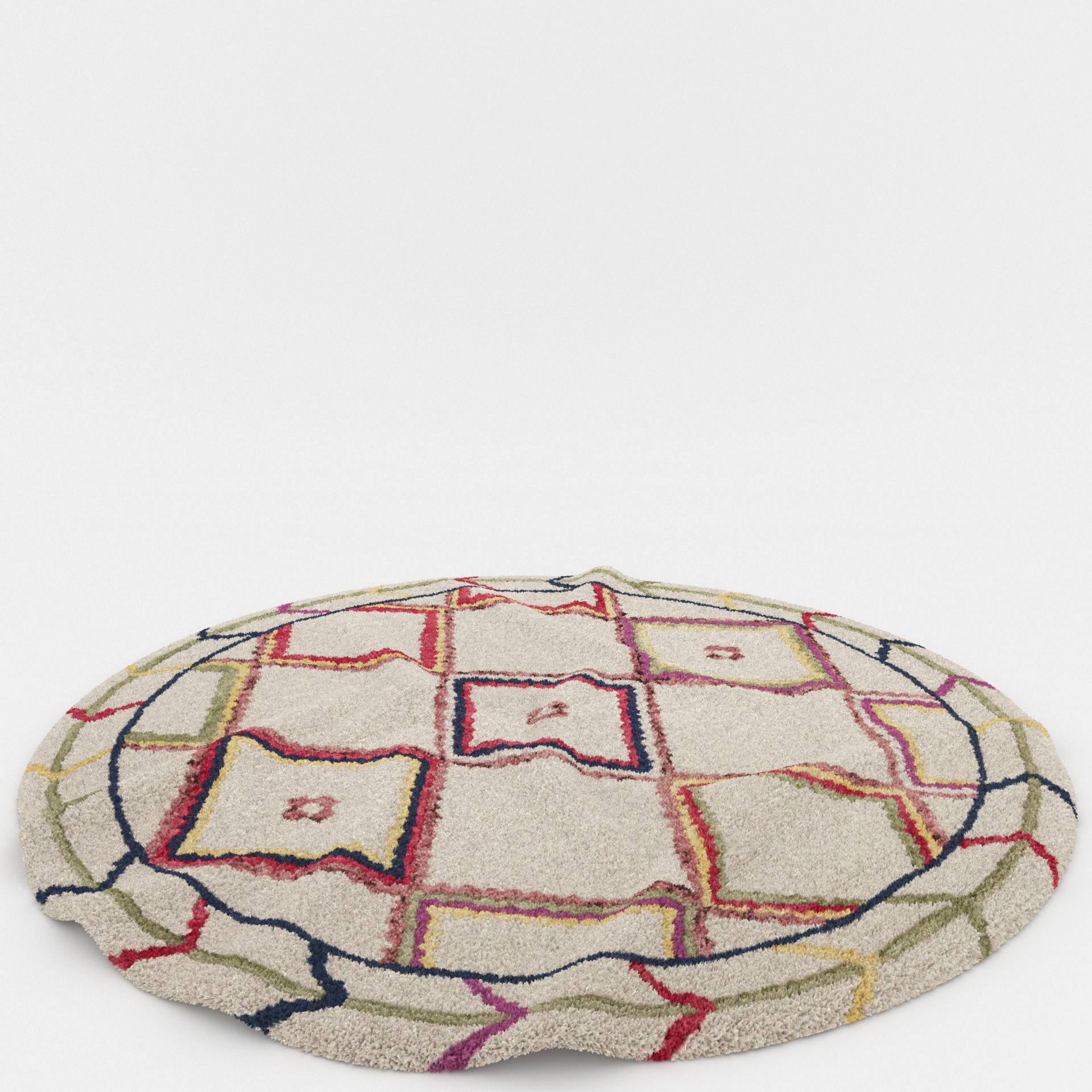 Rugs No 294 Low-poly 3D model_5