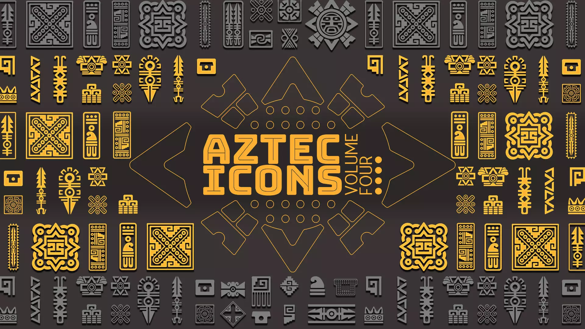 Aztec VECTOR ICONS Volume 4 3D model | CGTrader