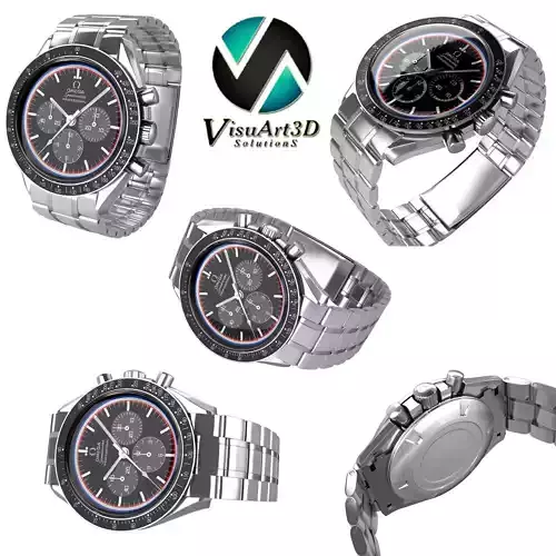 Omega Speedmaster 3D model