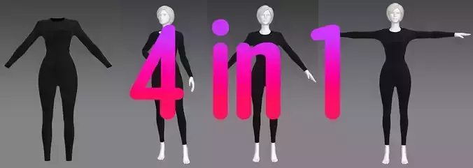 Woman Clothing 4 in 1 set50