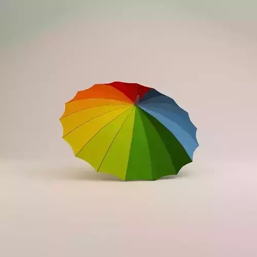 umbrella rainbow -