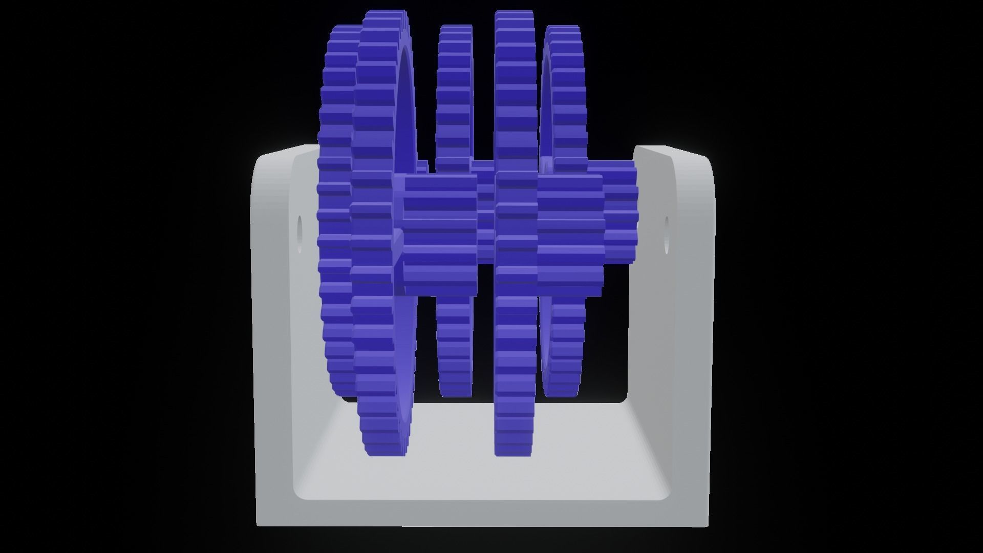 The Gearbox set of gears 3D print model_80