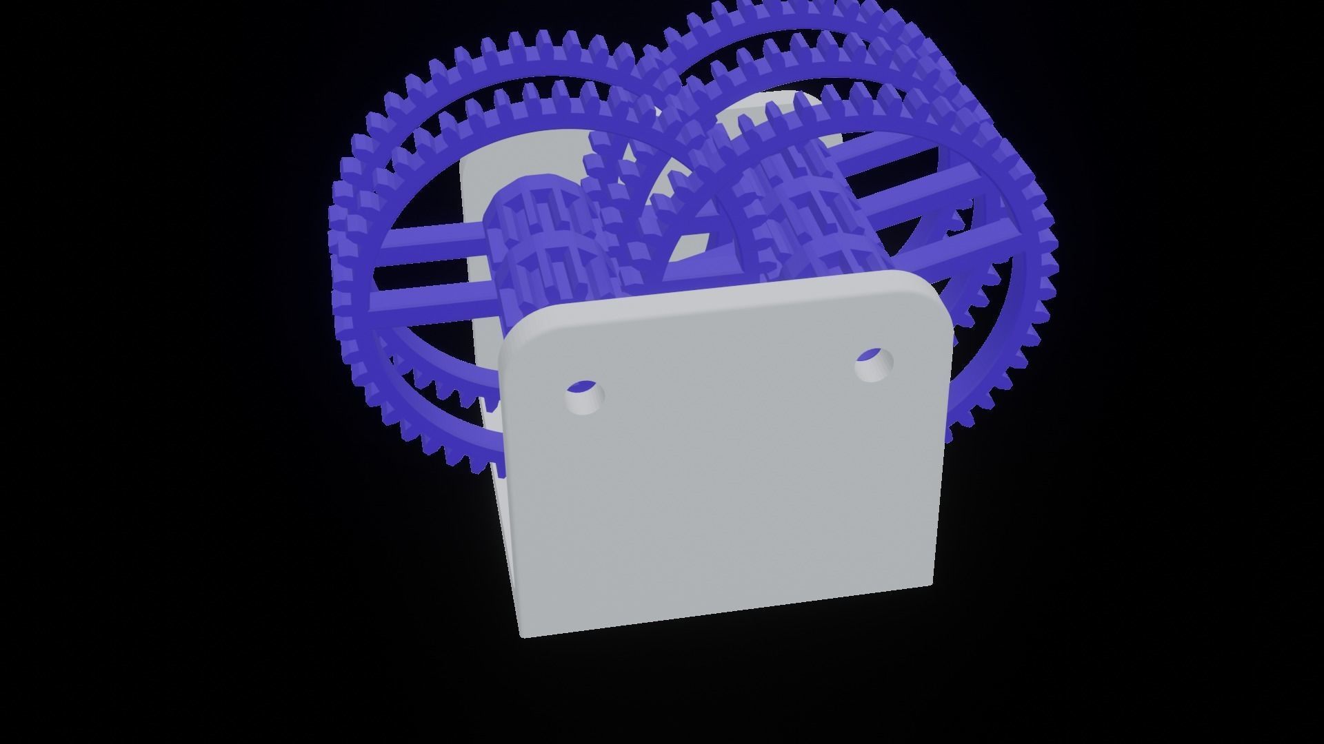 The Gearbox set of gears 3D print model_4