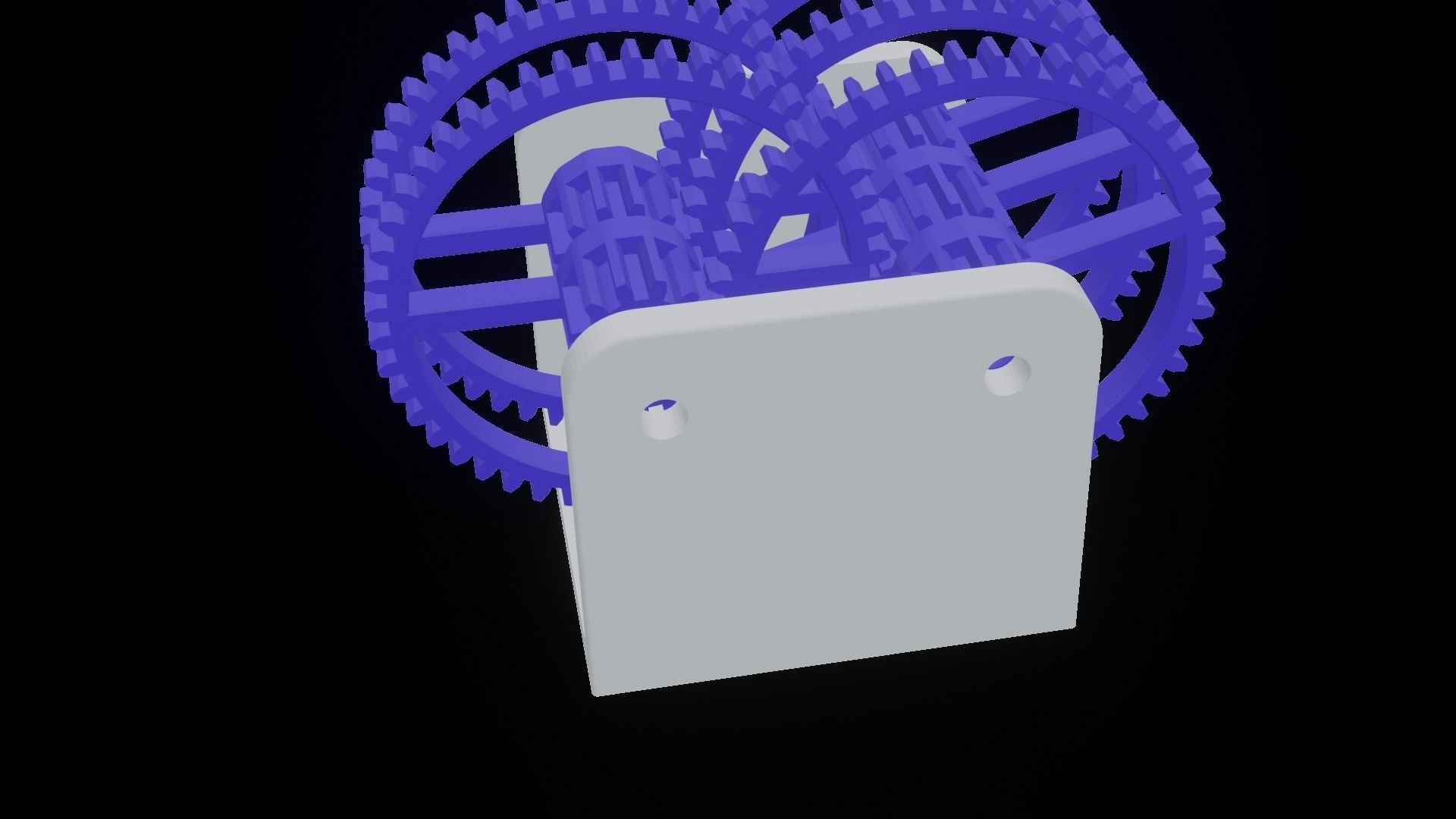 The Gearbox set of gears 3D print model_6