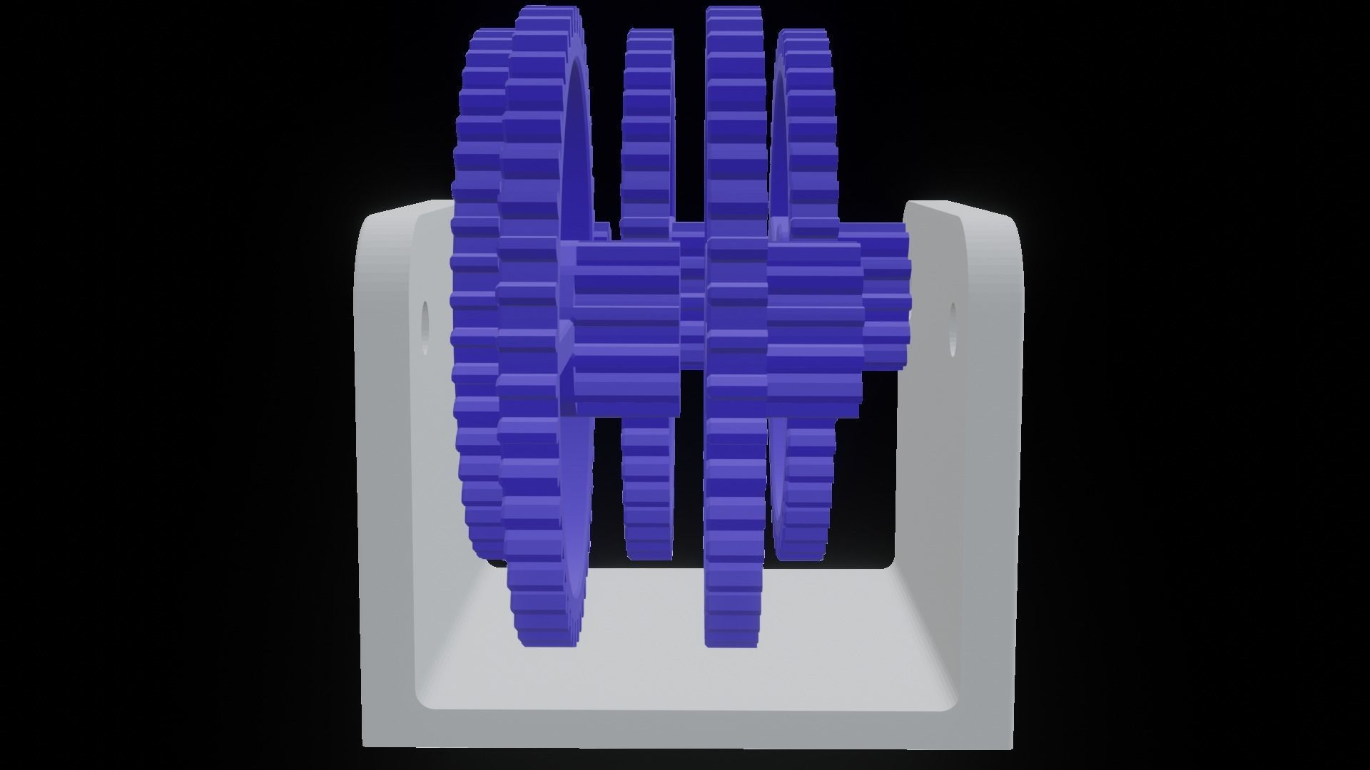 The Gearbox set of gears 3D print model_76