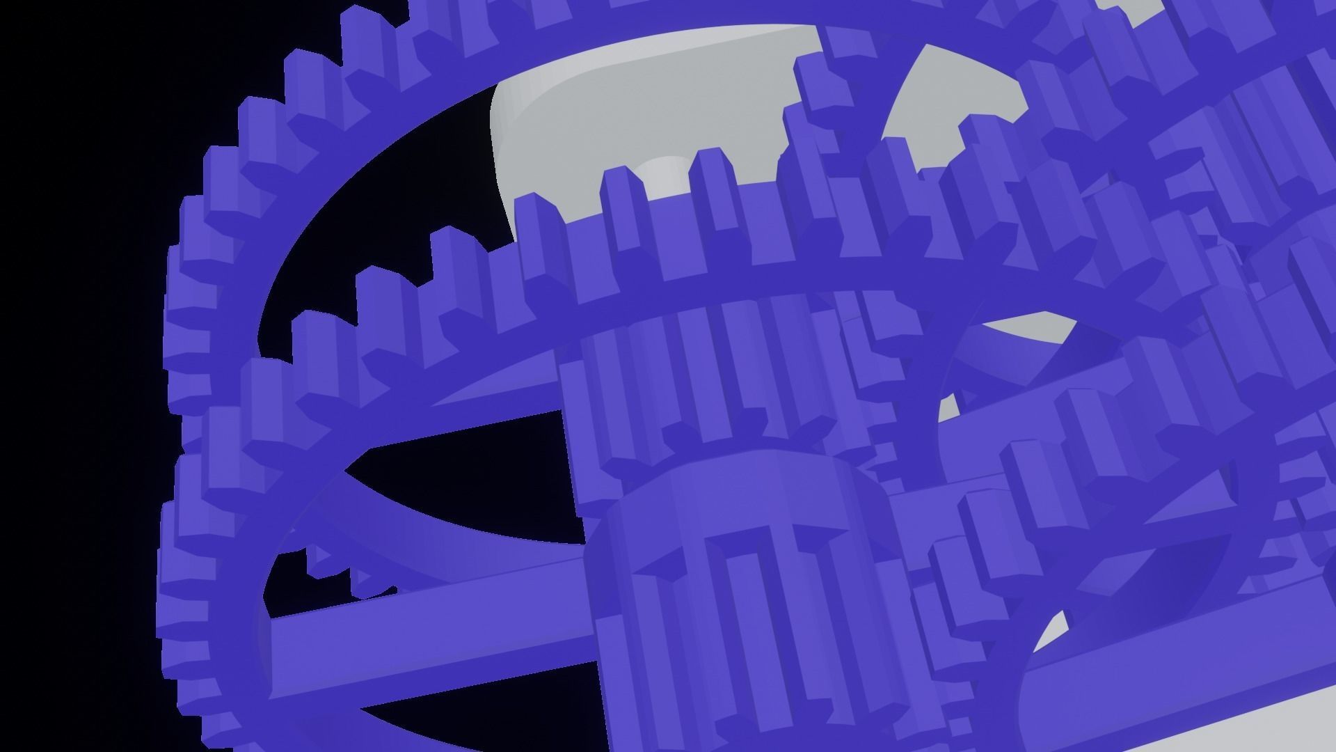 The Gearbox set of gears 3D print model_20