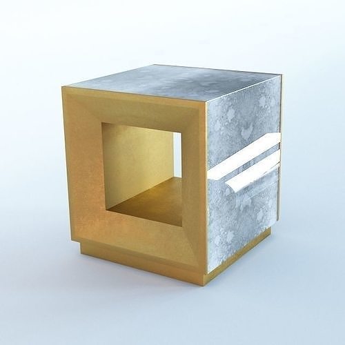 Flair Cube Table - Uttermost Free 3D model