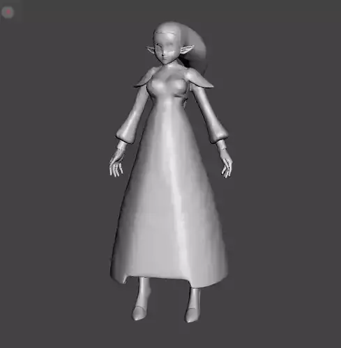 Putine 3D Model legend of zelda