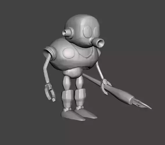Tori Bot 3D Model 3D print model