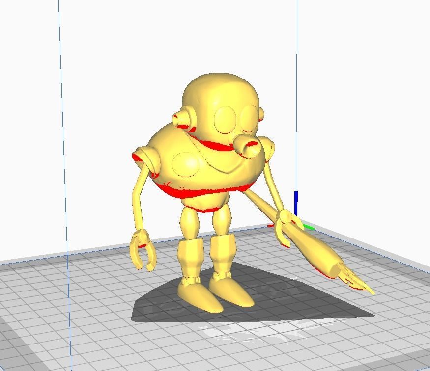 Tori Bot 3D Model 3D print model_2