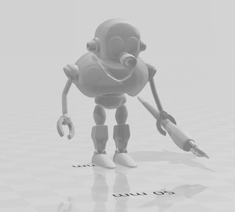Tori Bot 3D Model 3D print model_1