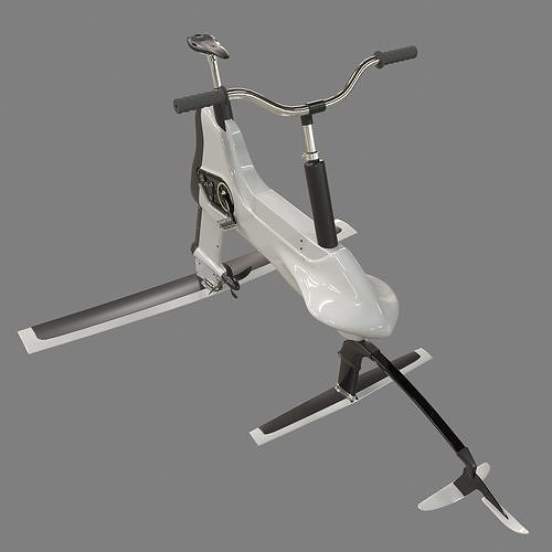 hydrofoil bike 3D model