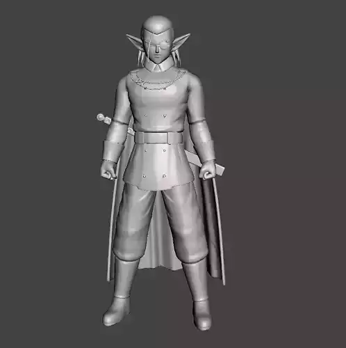 Dark King Fu 3D Model