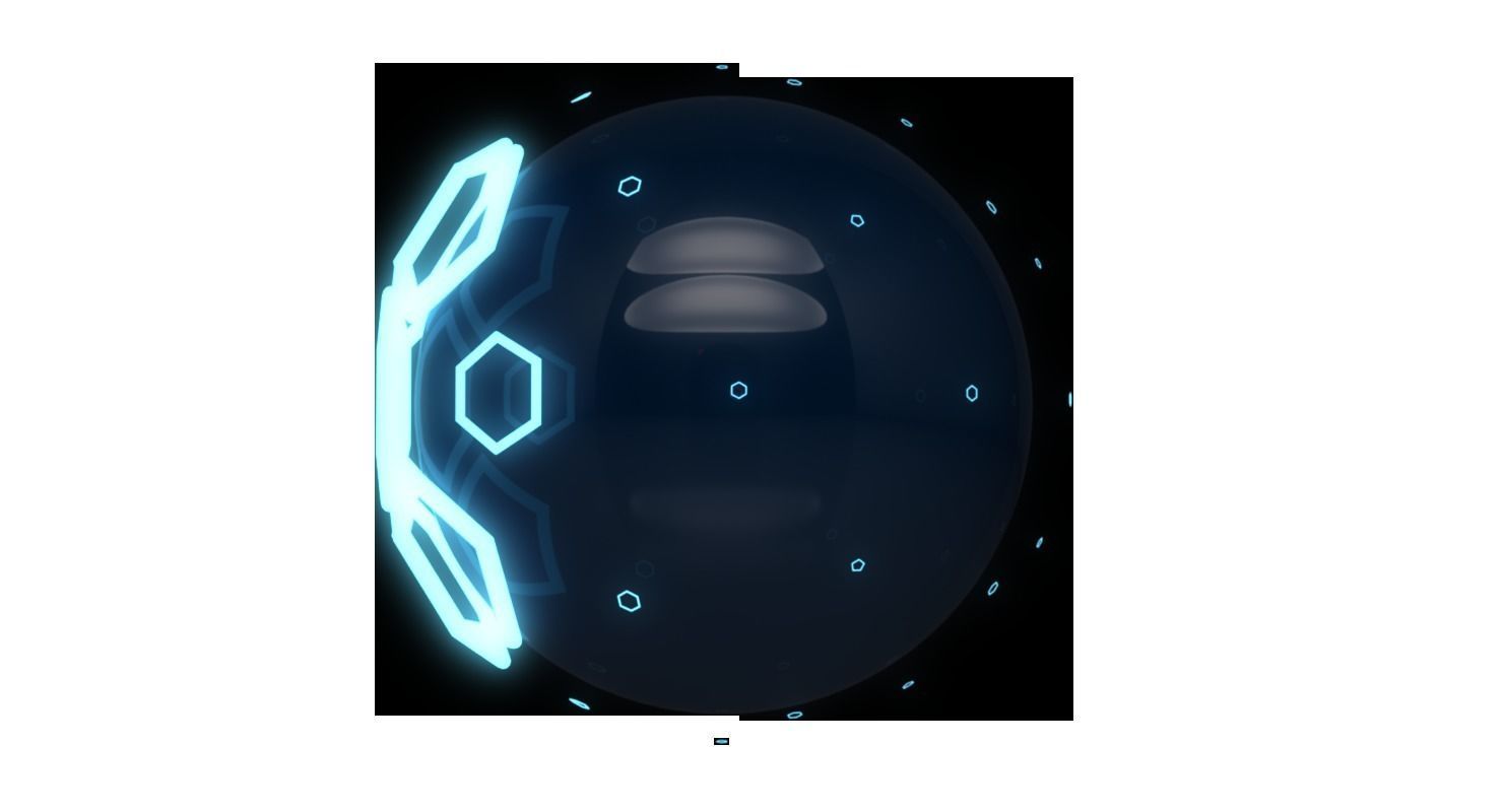 Glow Ball 3D model_8