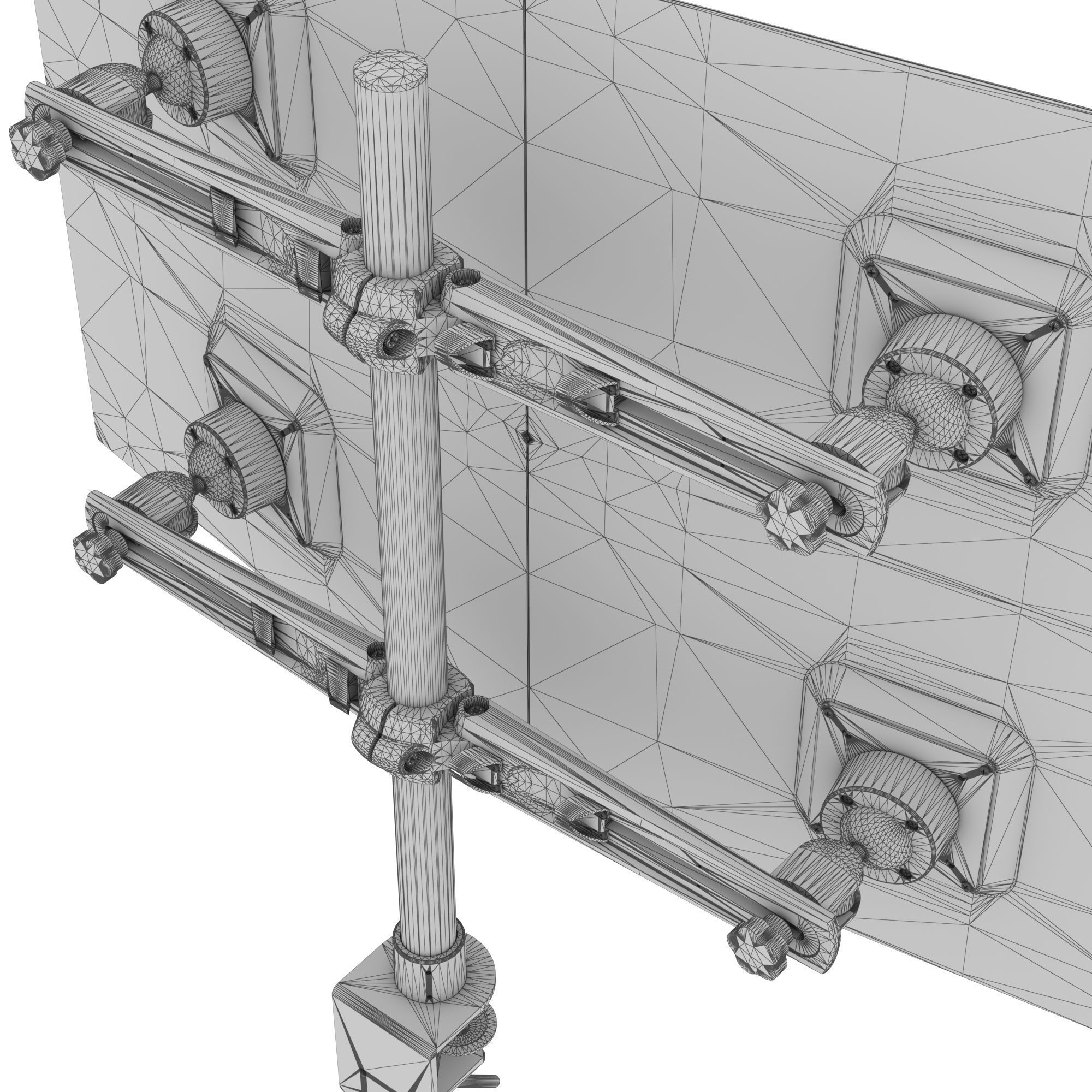Viewmaster multi-monitor system - dataflex 3D model_6