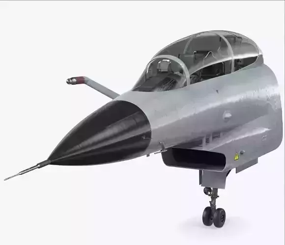 Chengdu J10 S Tandem Seated Cockpit 3D model