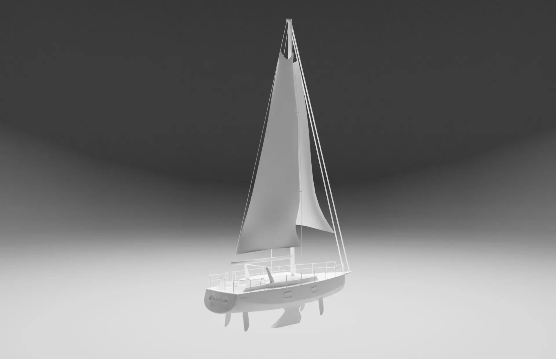 Sailing Ship Free low-poly 3D model