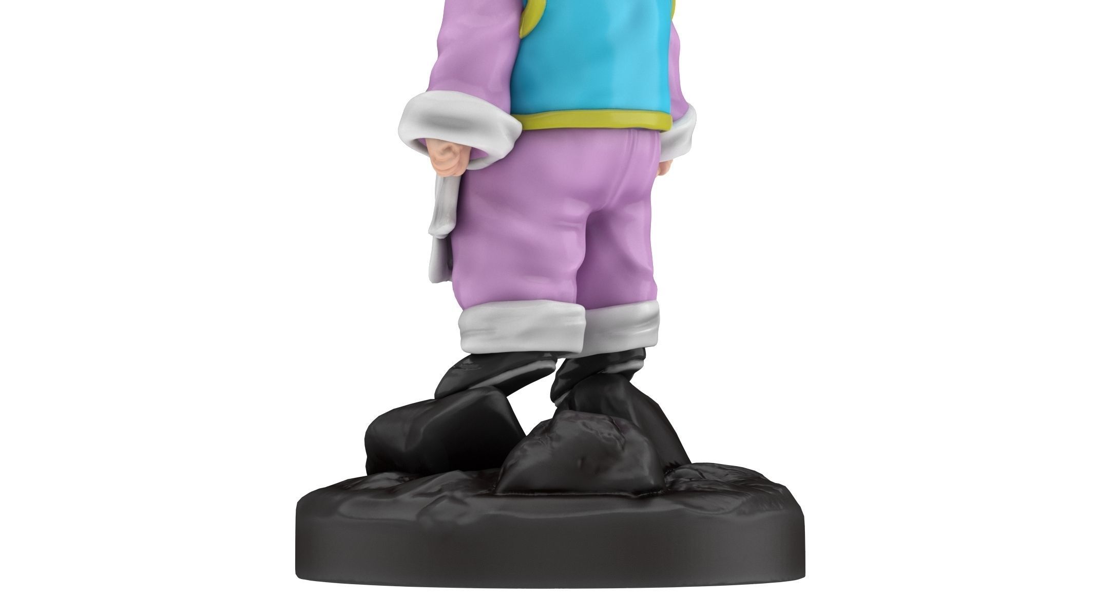 Goten Statue Low-poly 3D model_8