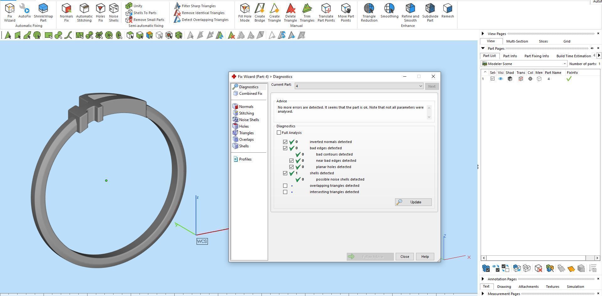 Number rings 3D print model_11