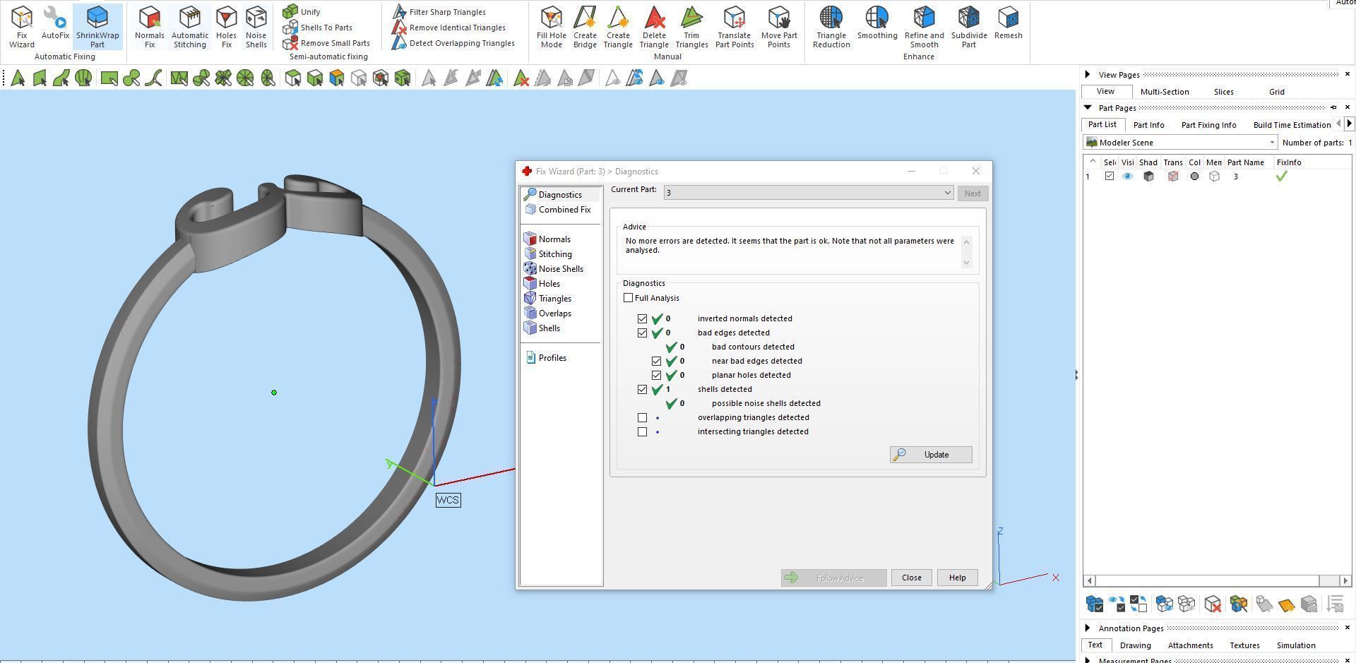 Number rings 3D print model_10