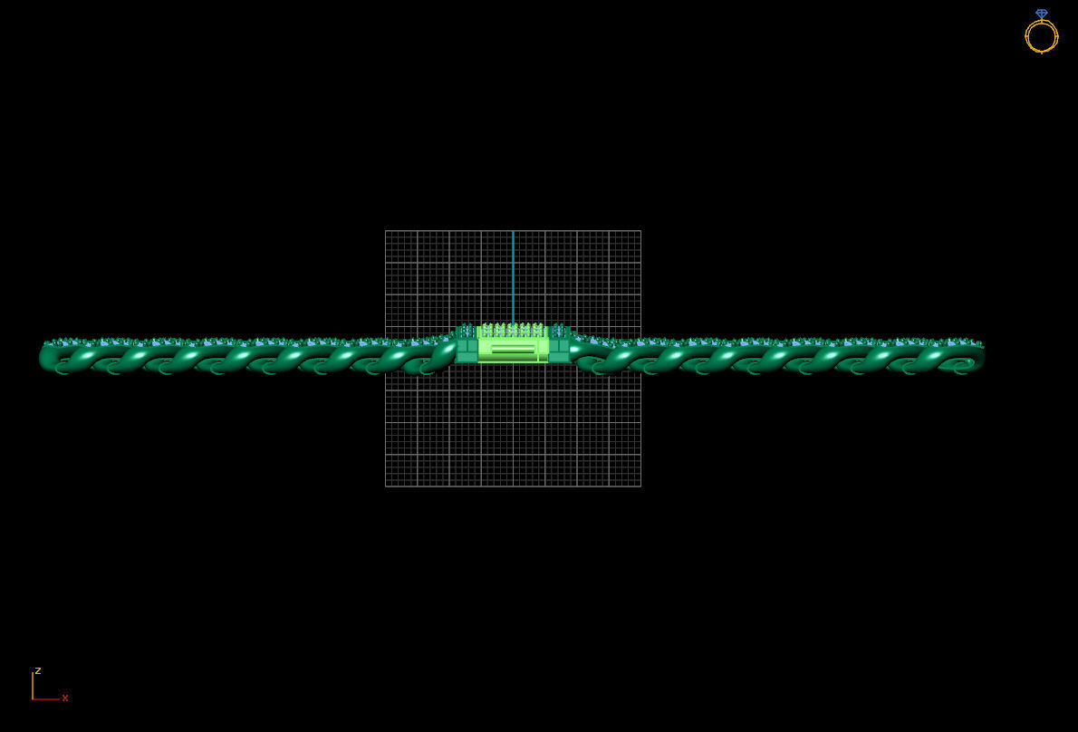 BANGLES CUBAN 3D print model_2