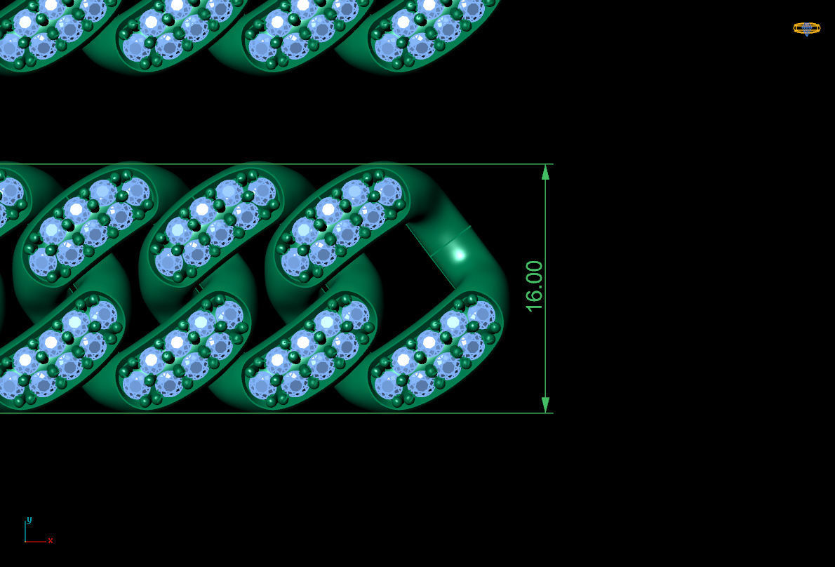 BANGLES CUBAN 3D print model_3