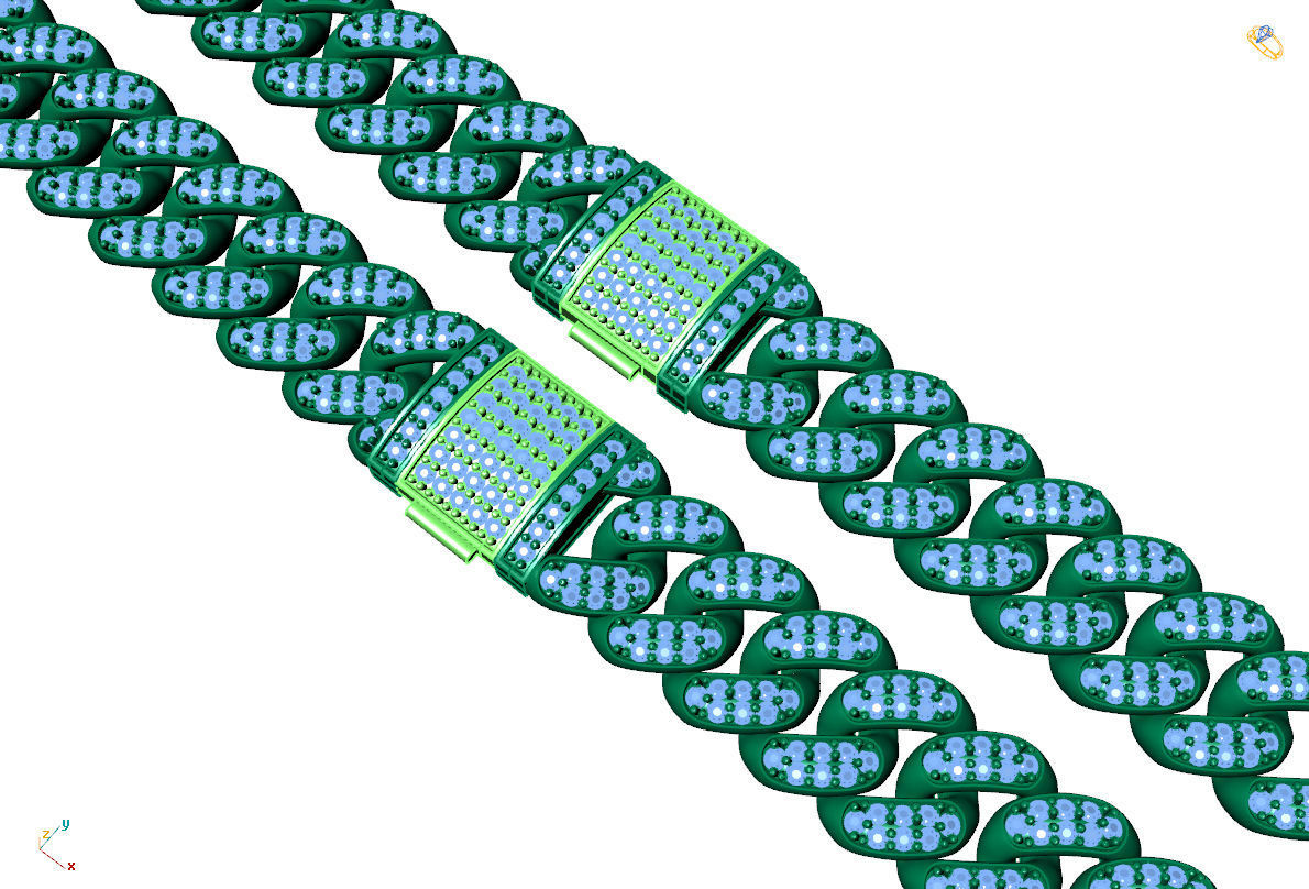 BANGLES CUBAN 3D print model_1