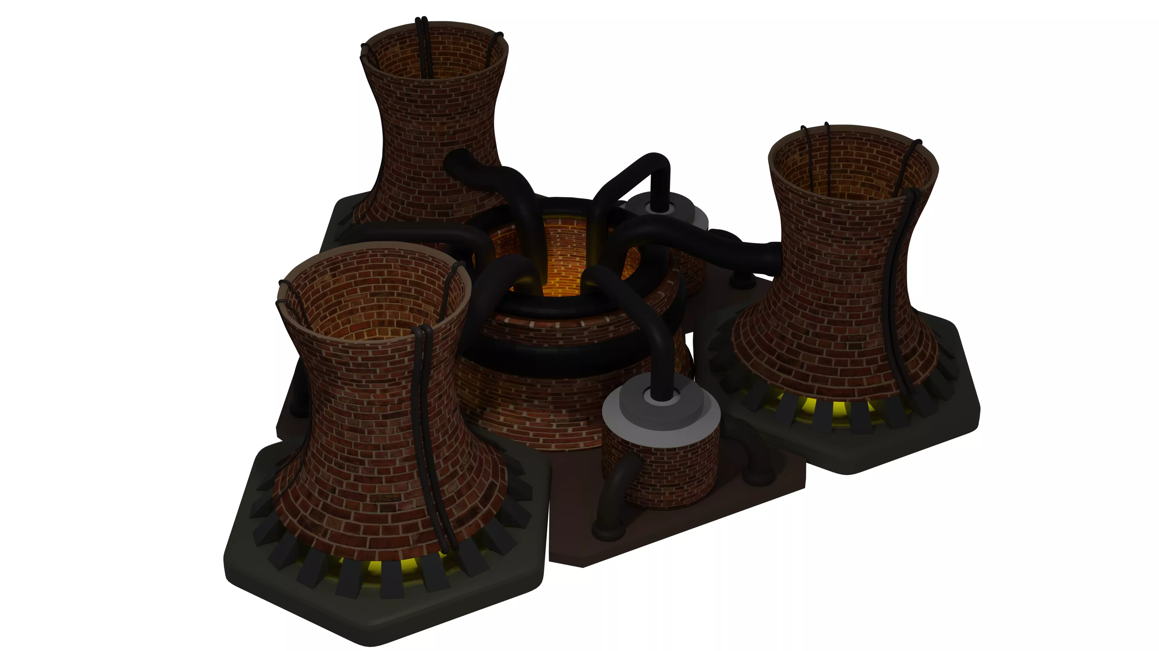 red alert 2 soviet nuclear reactor  3D model_0