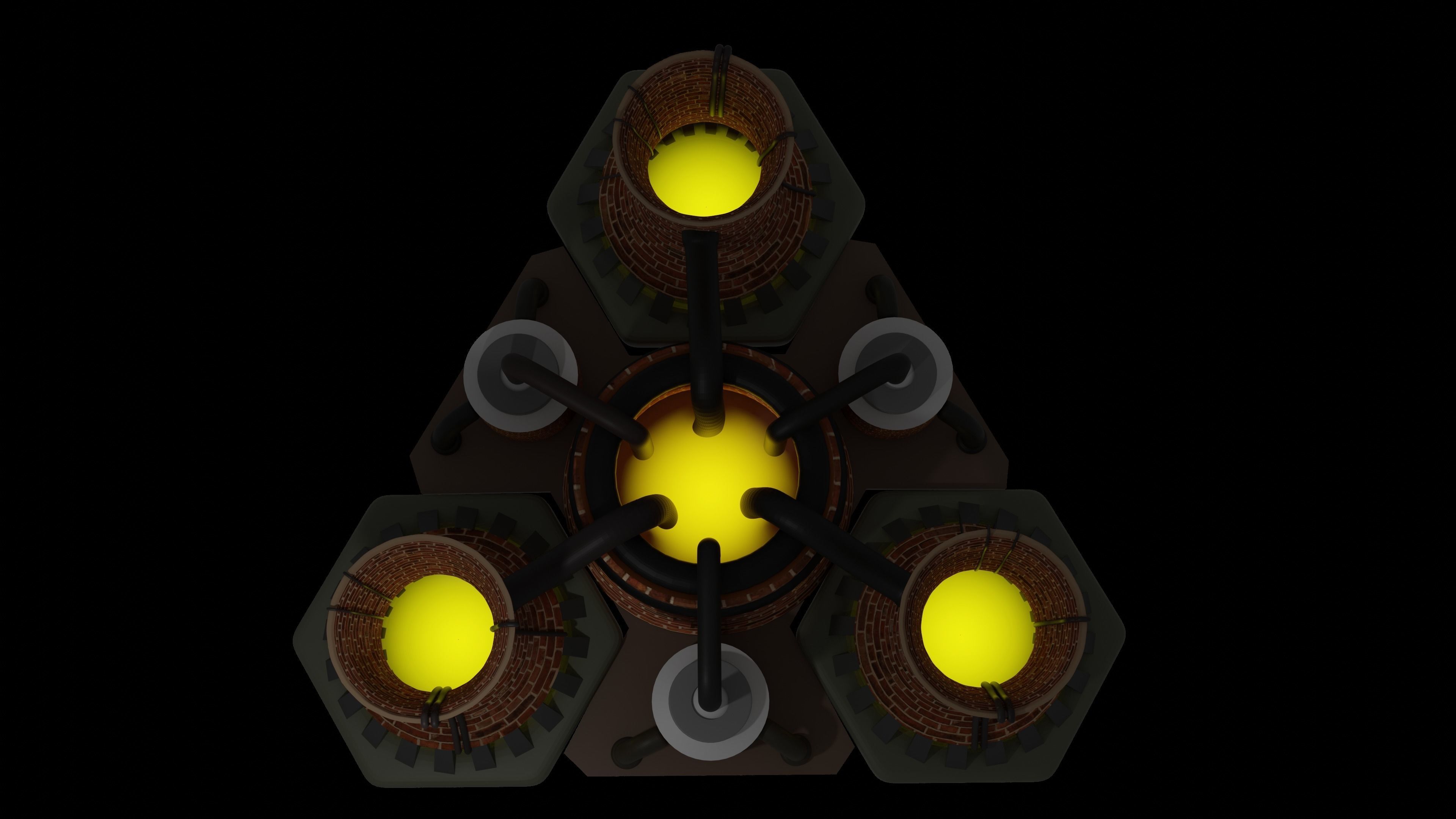 red alert 2 soviet nuclear reactor  3D model_2