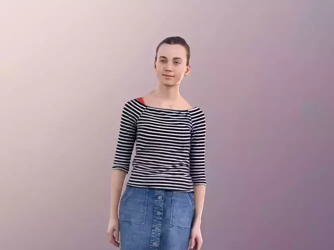 Mady 10184 - Casual Girl Walking