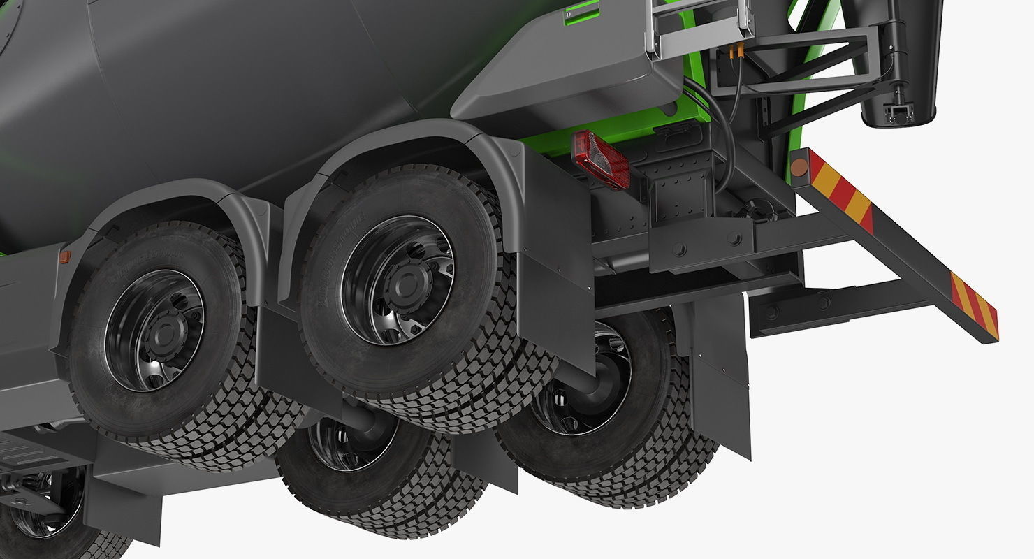 Electric Hybrid Mixer Truck Energya E9 3D model_14