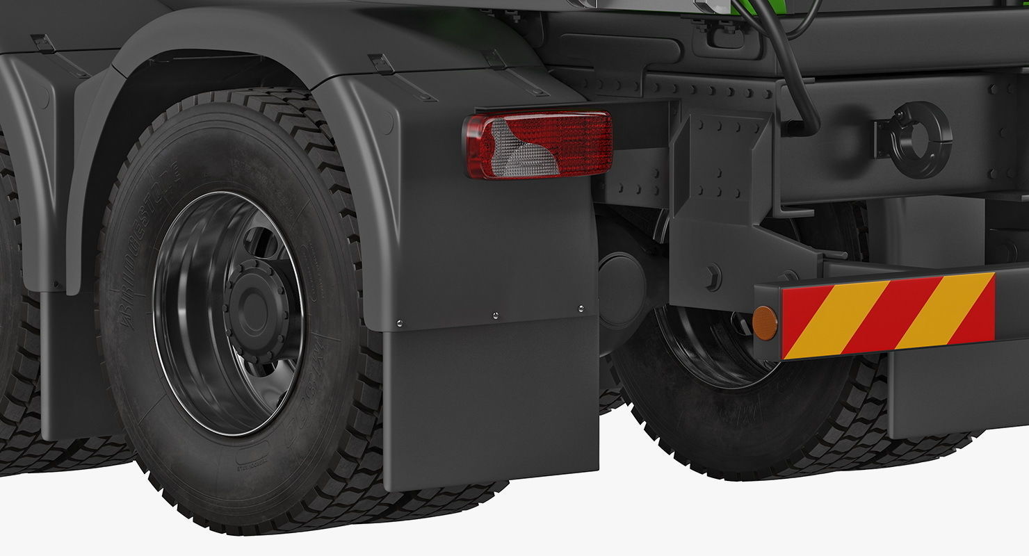 Electric Hybrid Mixer Truck Energya E9 3D model_18