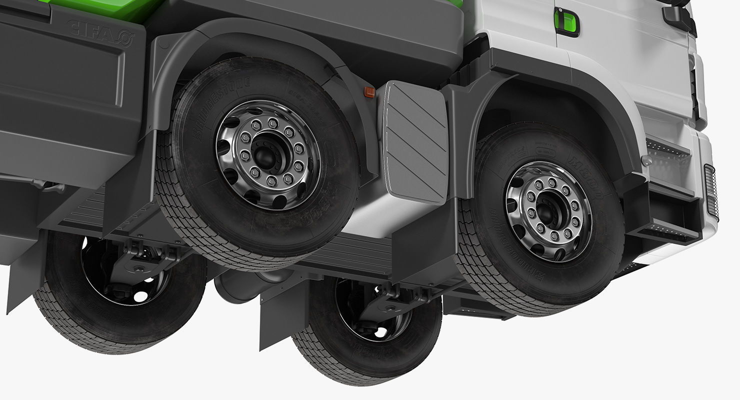 Electric Hybrid Mixer Truck Energya E9 3D model_16