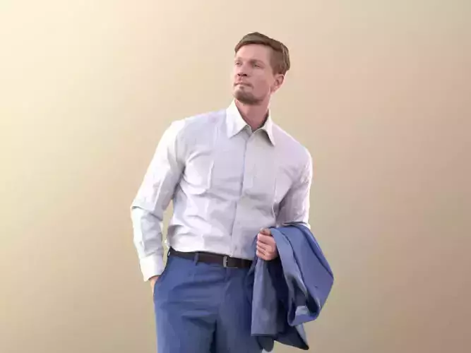 Andrew 10594 - Elegant Business Man Standing