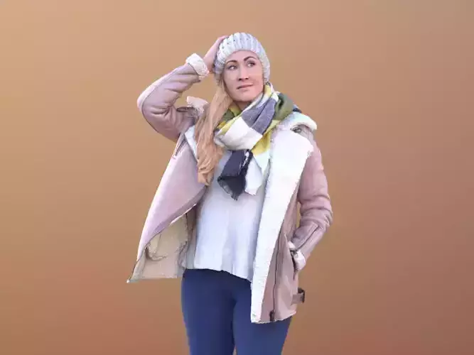 Rocio 10685 - Woman Standing In Winter Outfit